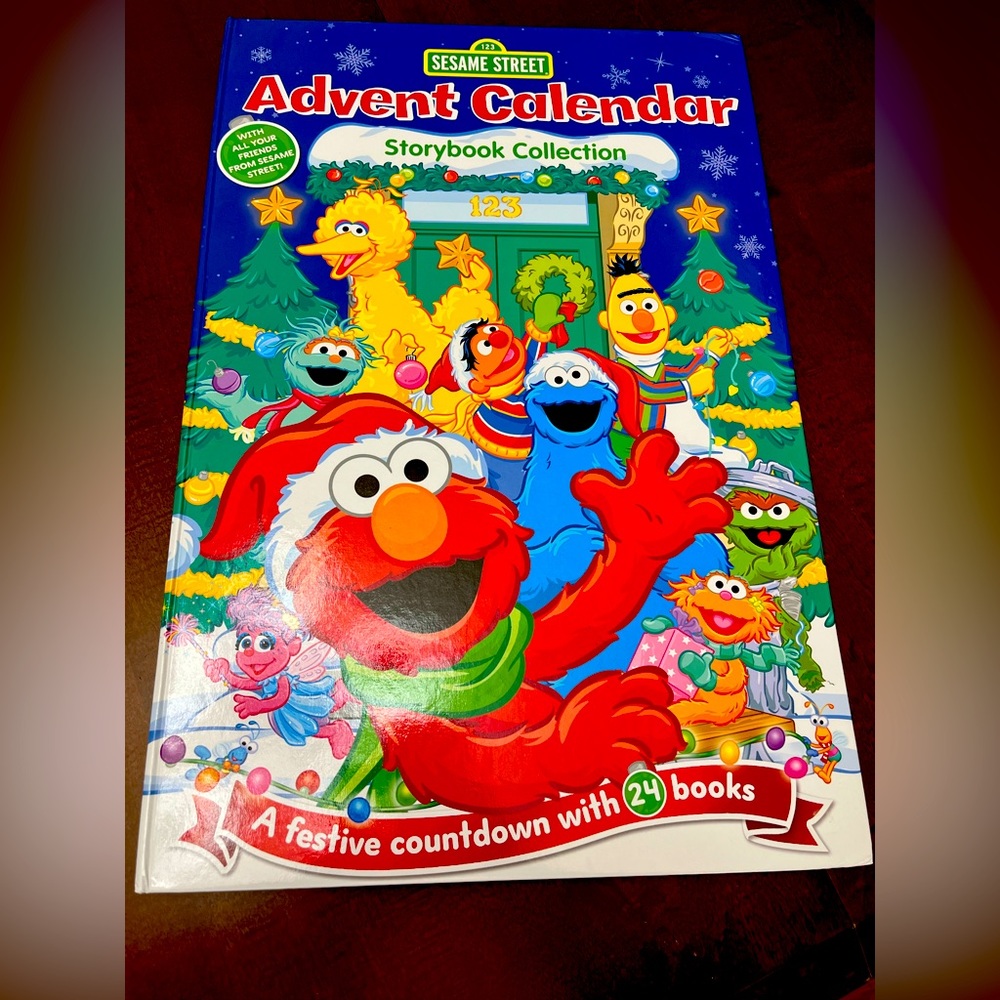 EUC Sesame Street Advent Calendar Storybook Collection.